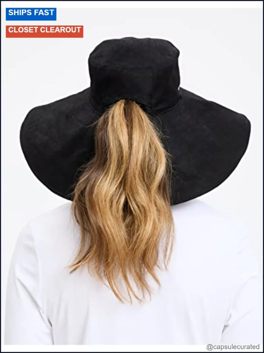 Women's Cotton Linen Ultra-Wide Brim Sun Hat UPF 50+ Packable Travel Beach